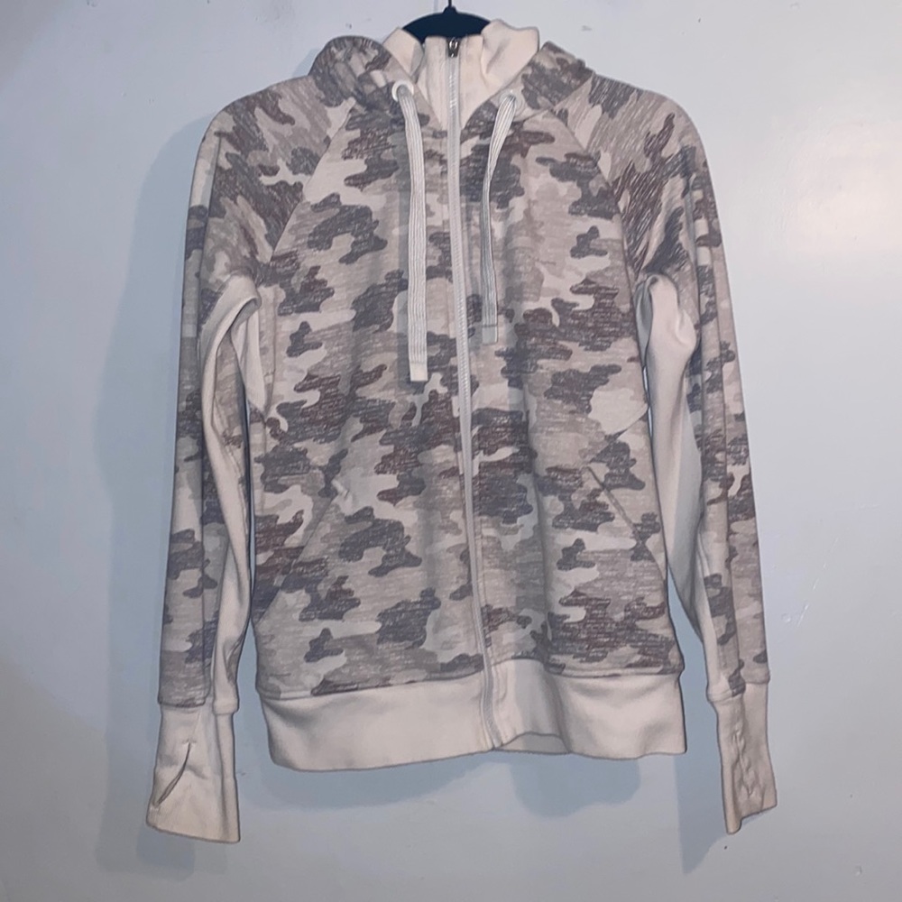 Athleta Camo print hoodie size S